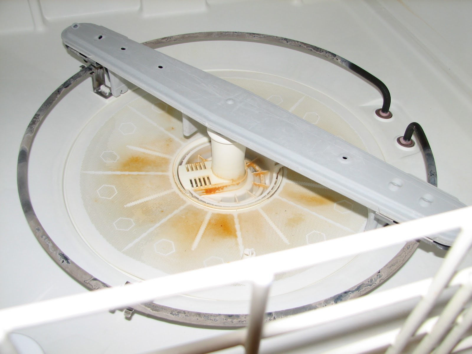 How do you deodorize a dishwasher?